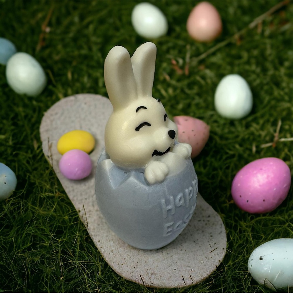 Easter Bunny Candle Multicolored